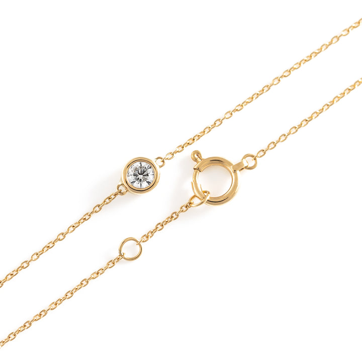 WEB限定】K18 イエローゴールド ダイヤモンド ブレスレット