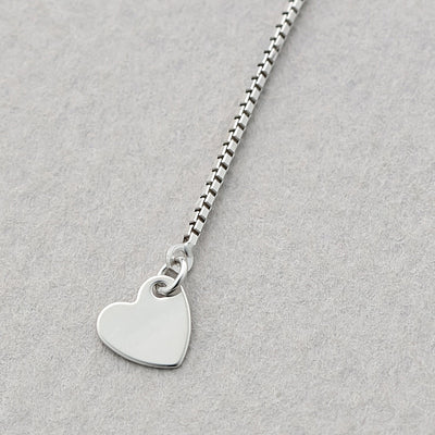 K10 ホワイトゴールド スライド式 アジャスターチェーン