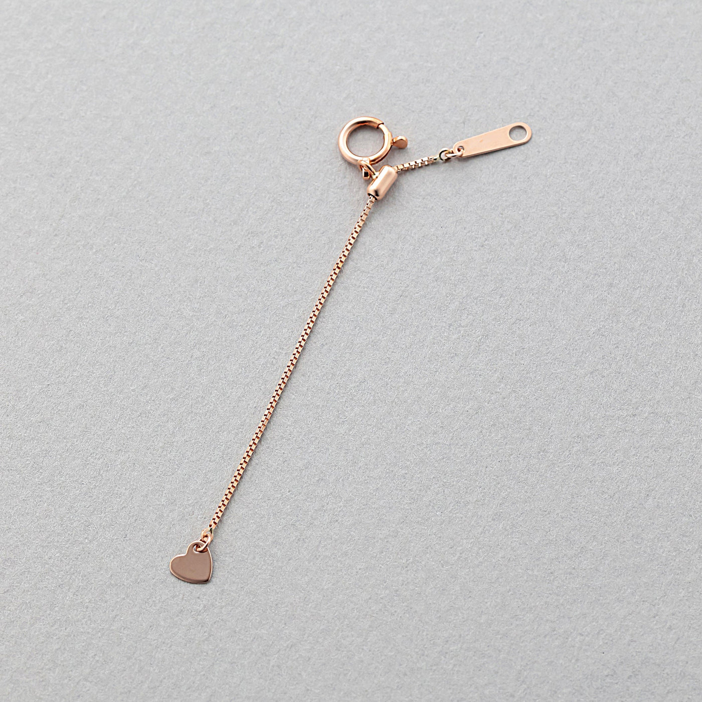 K10 ピンクゴールド スライド式 アジャスターチェーン