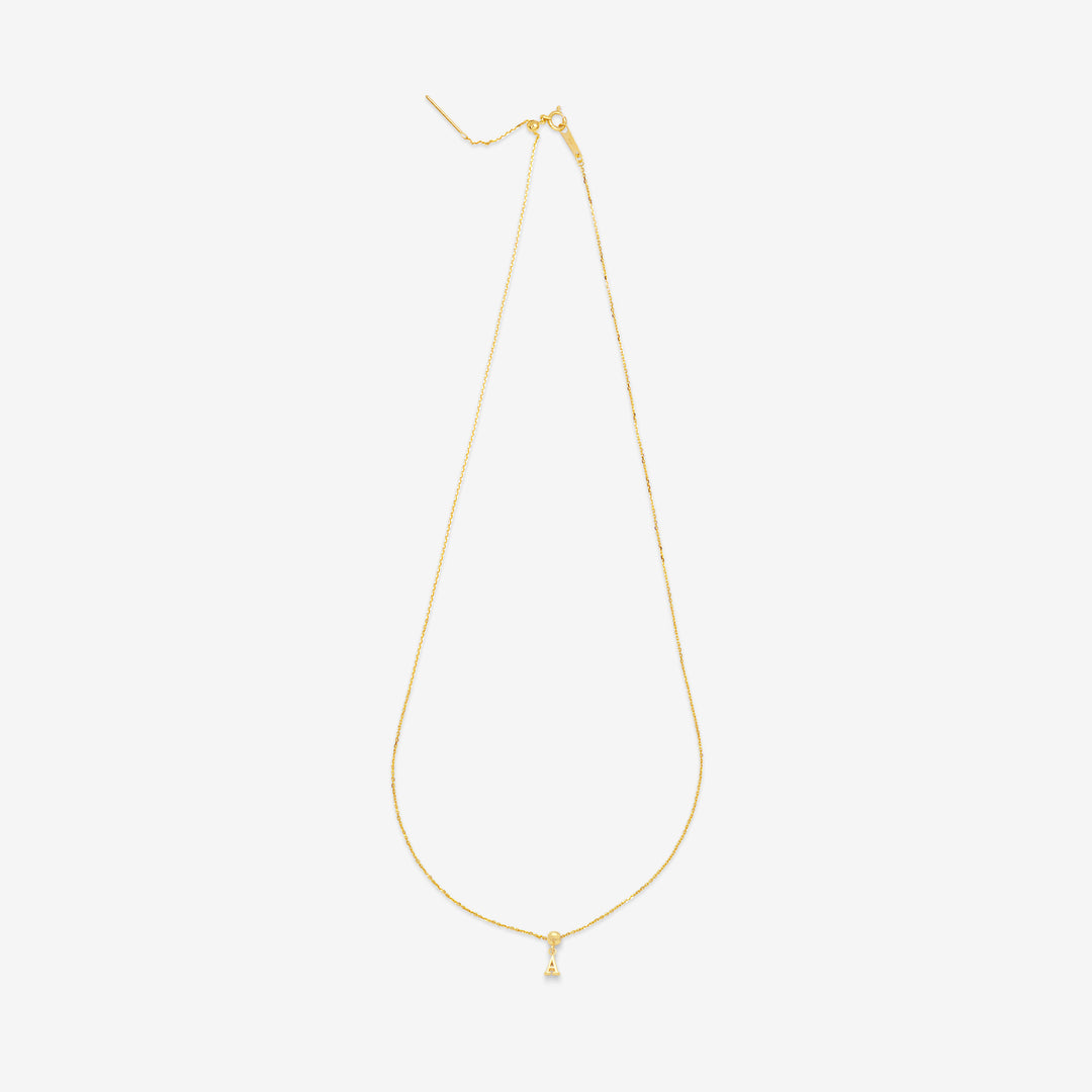 ☆素敵！上質ダイヤモンド0.10ct イニシャルR k18WGチャーム新品同様 受注生産】TSUNAGU K10 イエローゴールド イニシャル チャーム