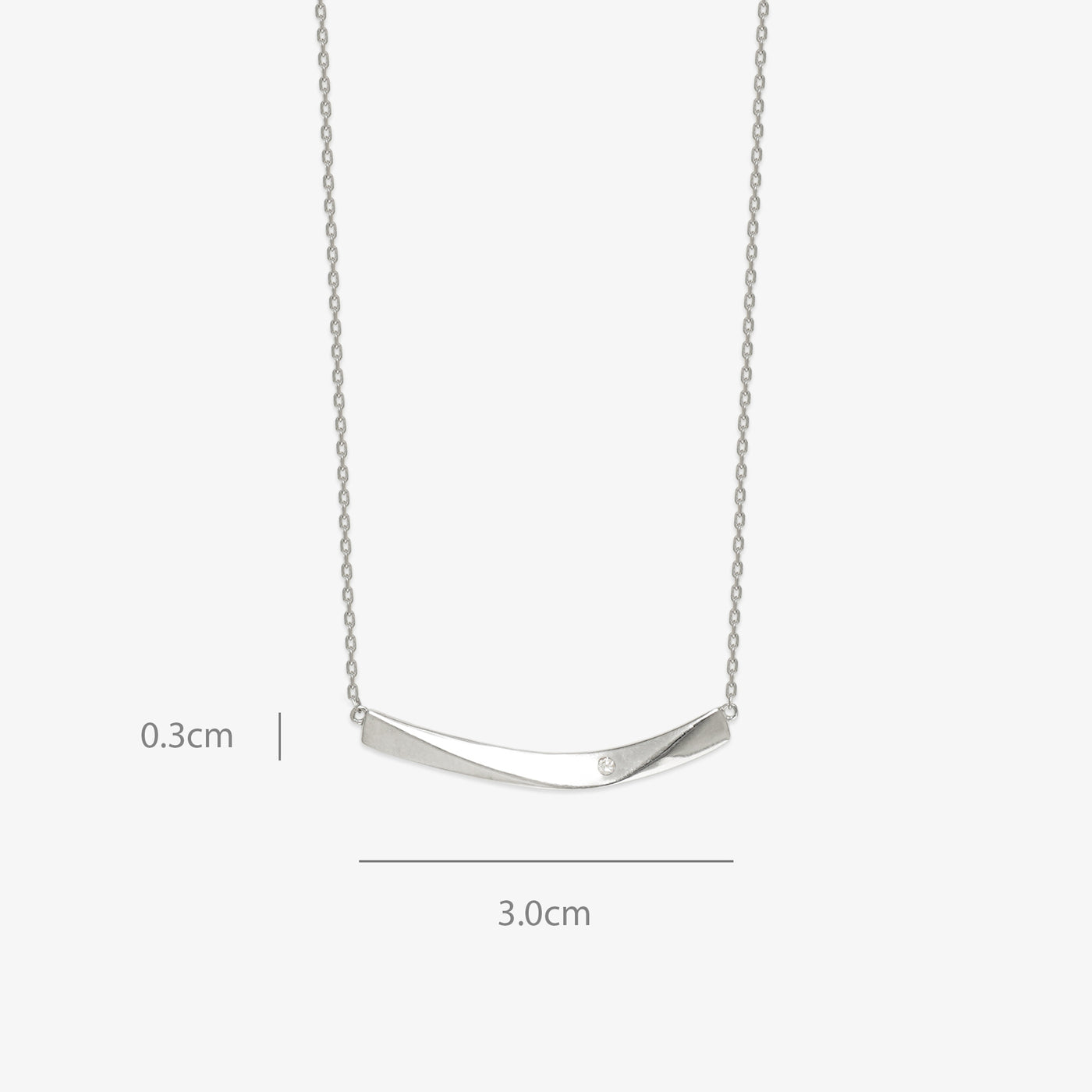 【WEB限定】シルバー ダイヤモンド ネックレス