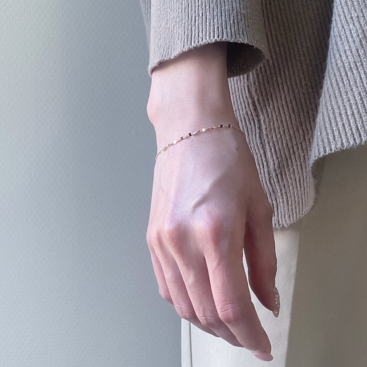 WEB限定】HAPPY SET（K10 ピンクゴールド ネックレス＆ブレスレット