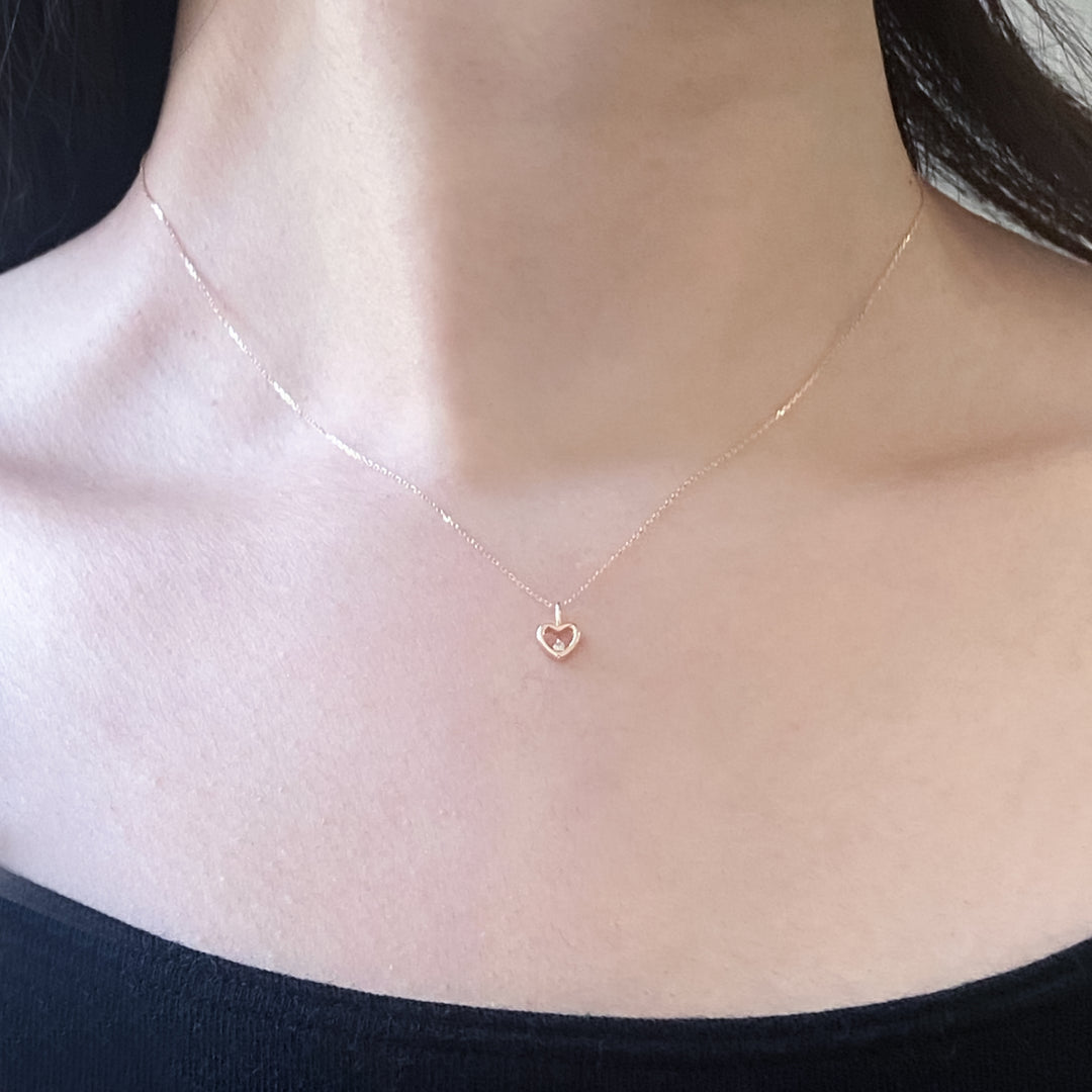 WEB限定】HAPPY SET（K10 ピンクゴールド ネックレス＆ブレスレット