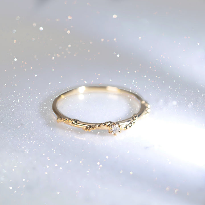 WEB限定】K10 イエローゴールド ダイヤモンド リング （7277467467933