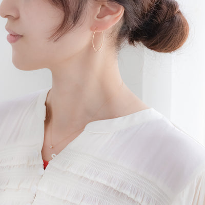 【WEB限定】K18 イエローゴールド ダイヤモンド ネックレス（0.15ct）