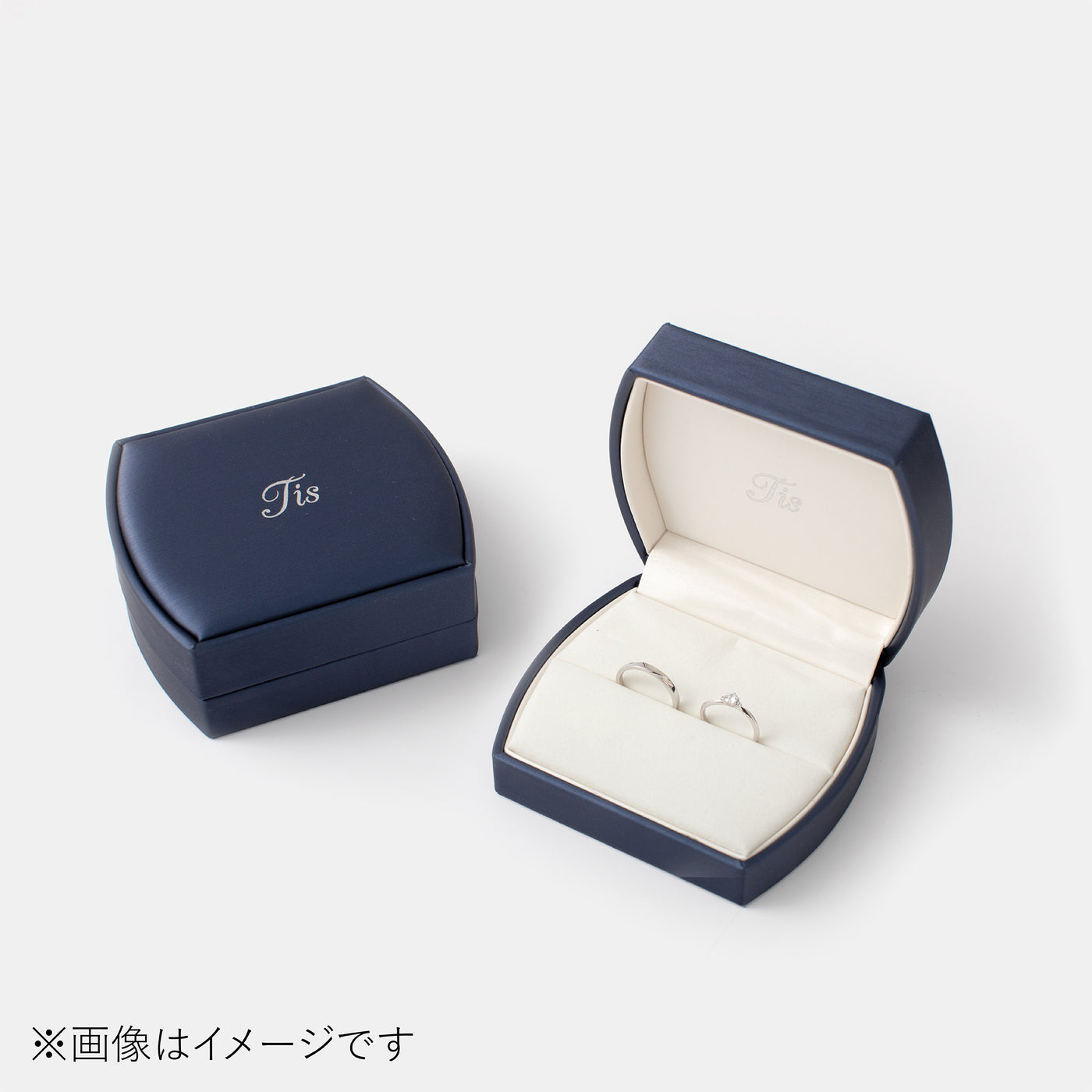 【受注生産】プラチナ900 マリッジリング －Azure－