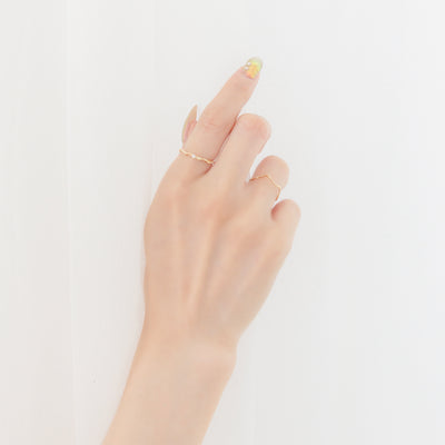 【WEB限定】K10 イエローゴールド ダイヤモンド リング