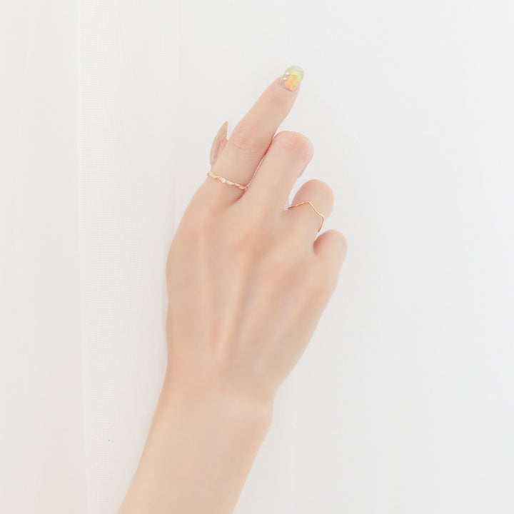 WEB限定】K10 イエローゴールド ダイヤモンド リング （7277467467933