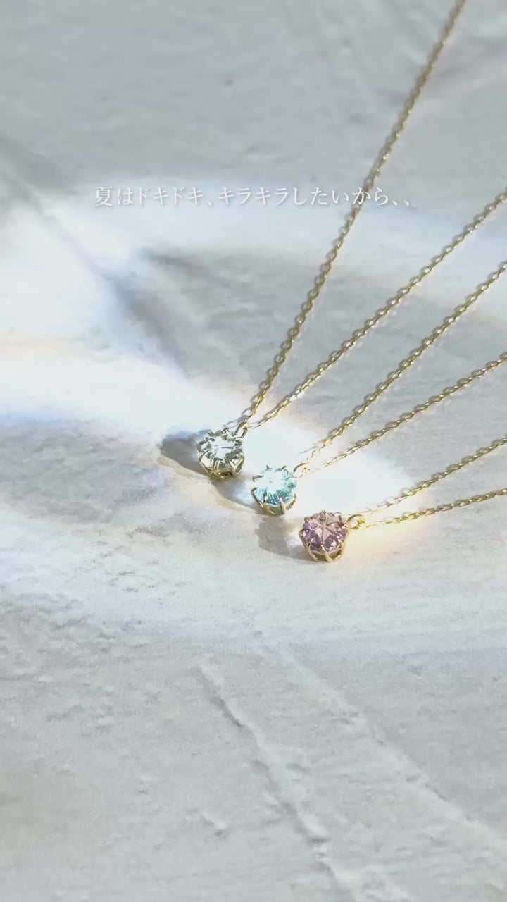 11月誕生石 K10 イエローゴールド ブルートパーズ フック ピアス