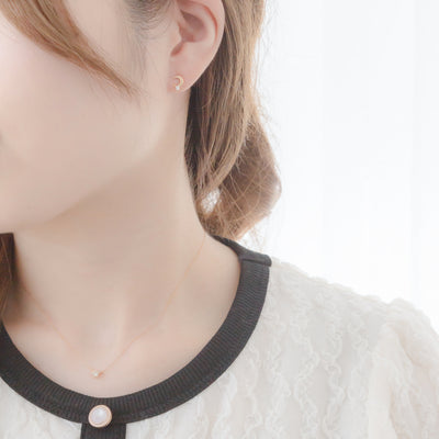 【WEB限定】K18 イエローゴールド ダイヤモンド ネックレス（0.15ct）