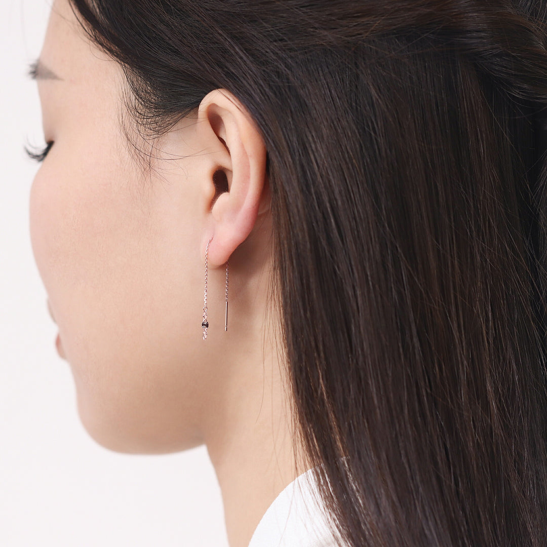 K10 ピンクゴールド アメリカン ピアス （8955350909230