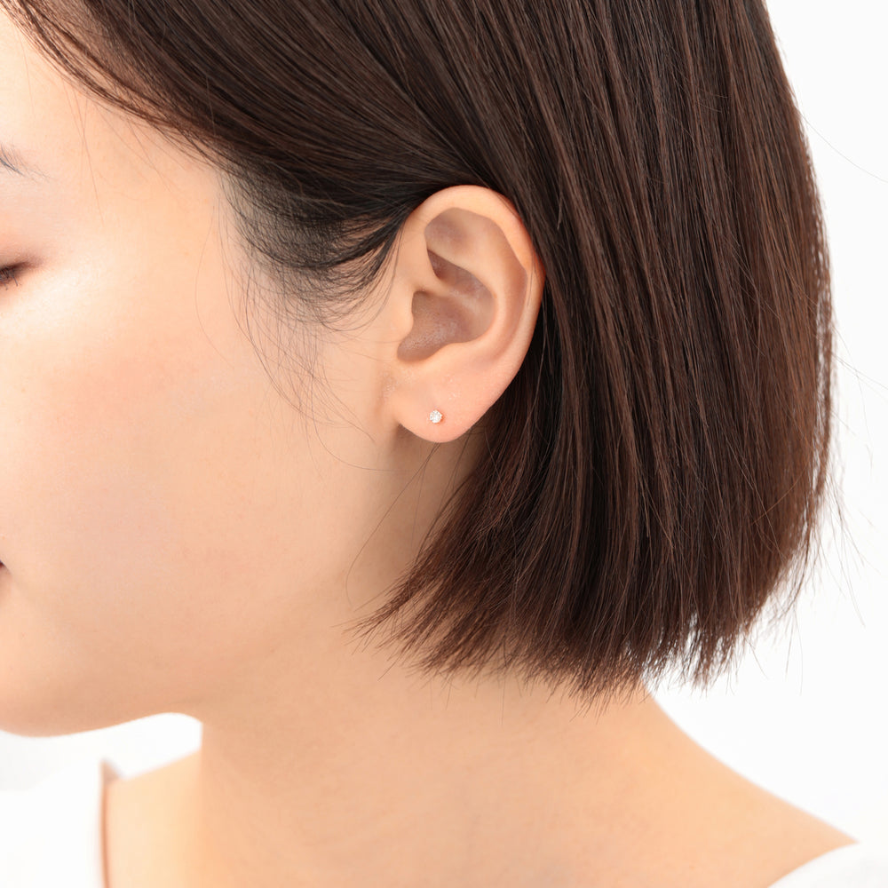 ♡照り艶輝き♡K10YG♡良質ダイヤモンドソリティアピアス♡エステール♡ ピアス – エステール公式通販｜ESTELLE JEWEL GARDEN