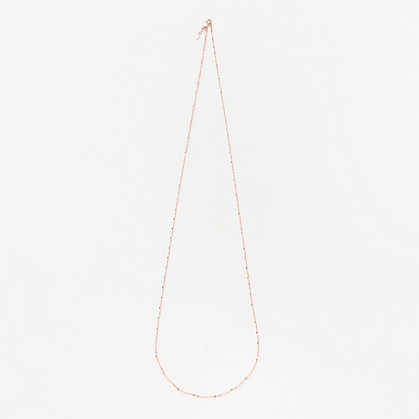 K10 ピンクゴールド ロング ネックレス（70cm）