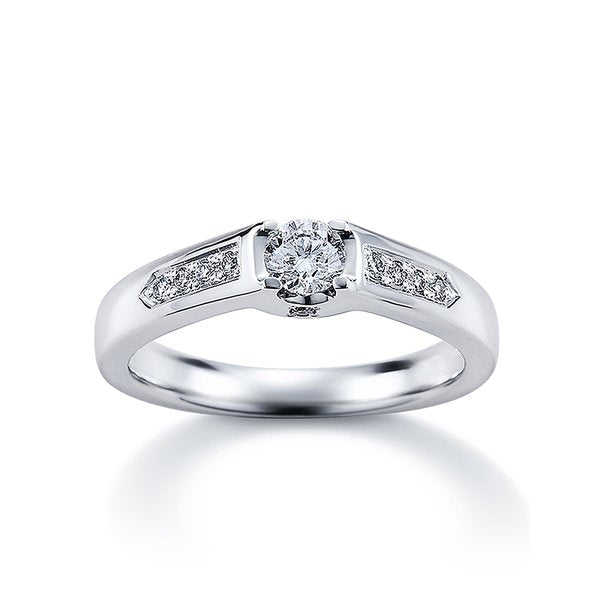 プラチナ ダイヤモンド リング（0.26ct） （7285398864029