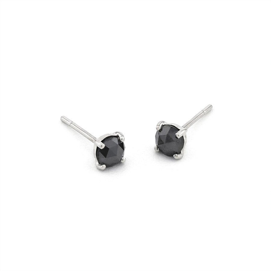 プラチナ ブラックダイヤモンド ピアス（0.5ct） （7282159616157 