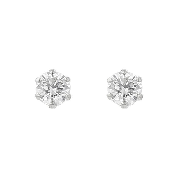 プラチナ ダイヤモンド ピアス（0.20ct） （7282160959645 