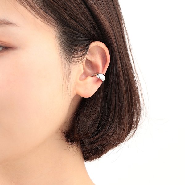 K10 ホワイトゴールド イヤーカフ ※片耳用 （7396255465629