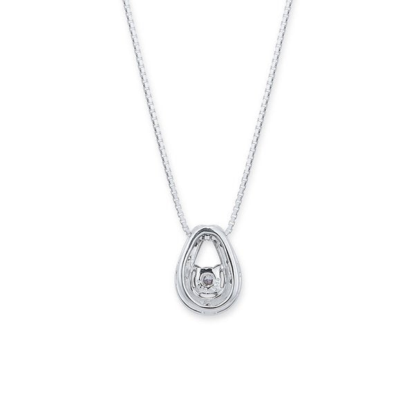 プラチナ ダイヤモンド ネックレス（0.18ct） （7285399060637