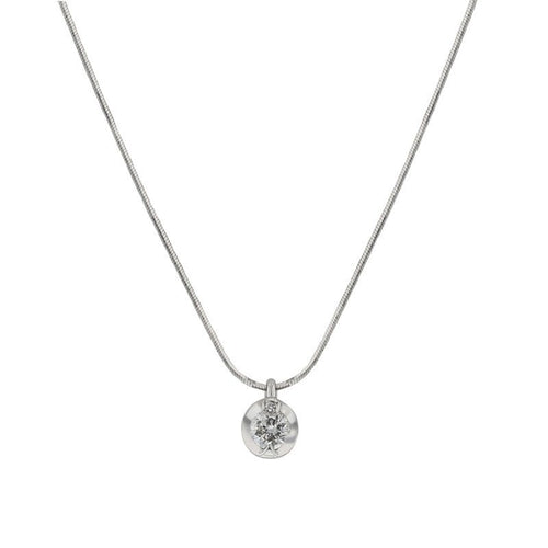 K18 ホワイトゴールド ダイヤモンド ネックレス（0.3ct） エステールジュエルガーデン(ESTELLE JEWEL GARDEN) 公式通販サイト