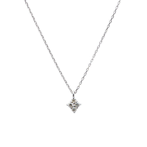 K10 ホワイトゴールド ダイヤモンド ネックレス エステールジュエルガーデン(ESTELLE JEWEL GARDEN) 公式通販サイト