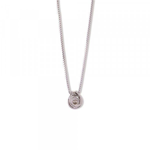 プラチナ ダイヤモンド ネックレス（0.13ct） （7277733019805 