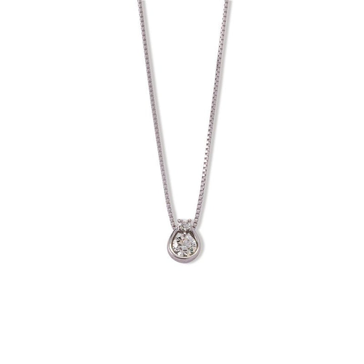 プラチナ ダイヤモンド ネックレス（0.13ct） （7277733019805）– エステール公式通販｜ESTELLE JEWEL GARDEN